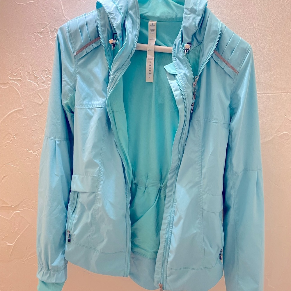 Blue lululemon jacket in size 2